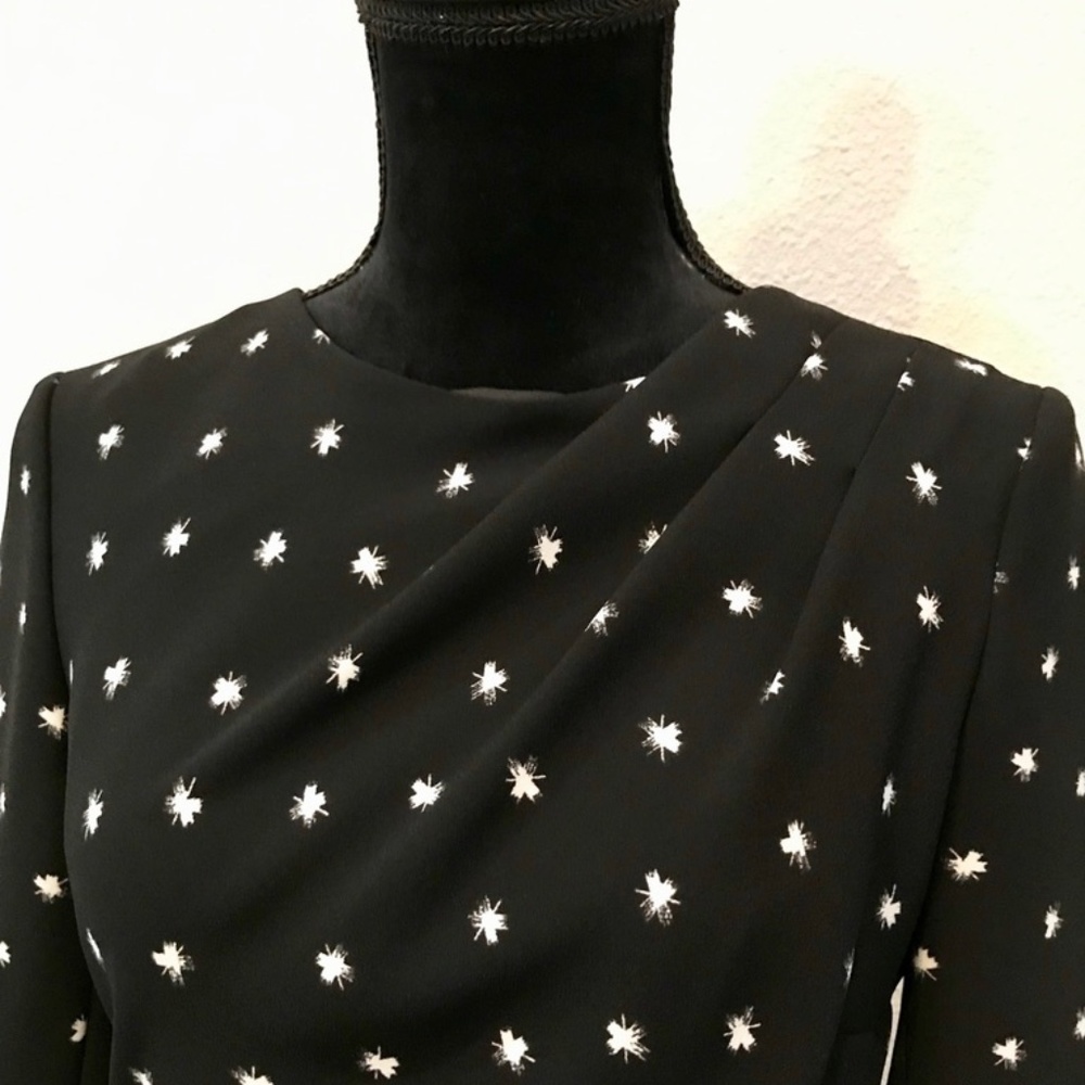 LK Bennett Black and White Professional Work Dress